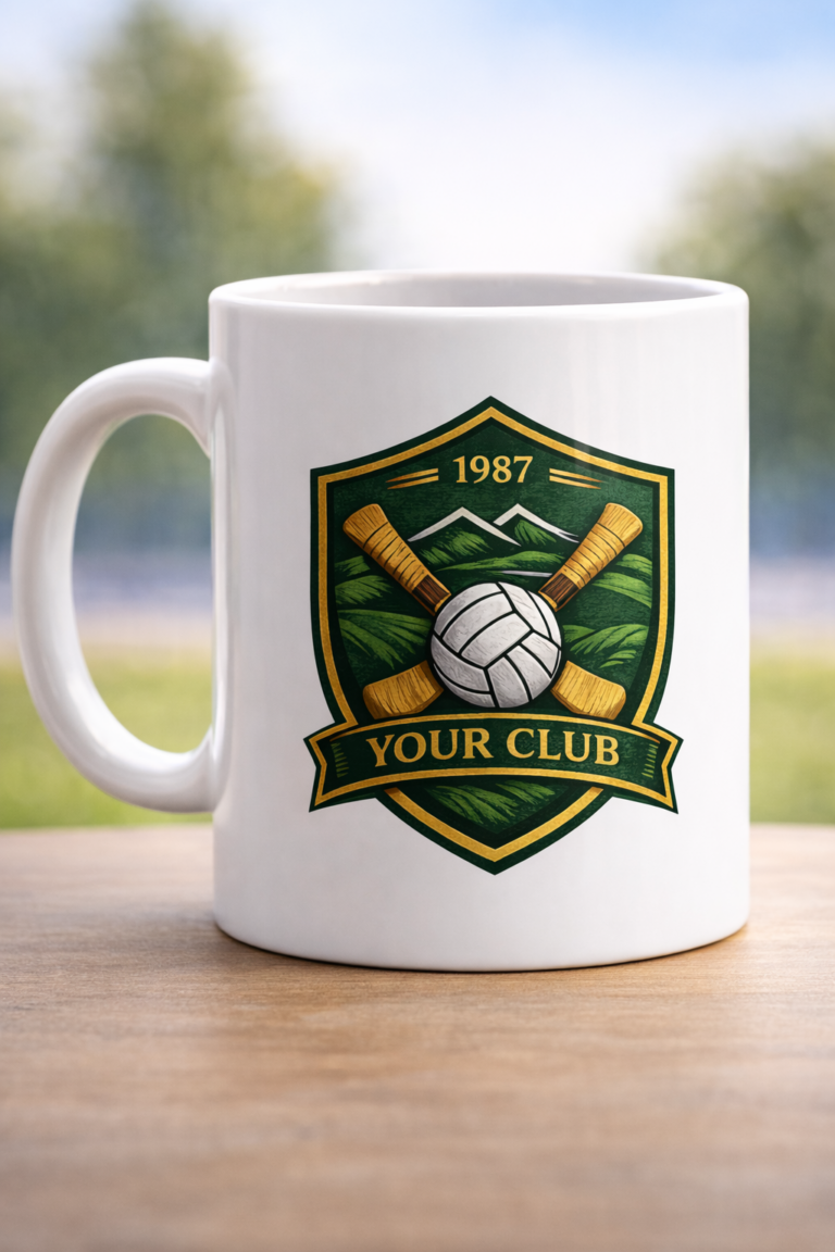 Mug with crest